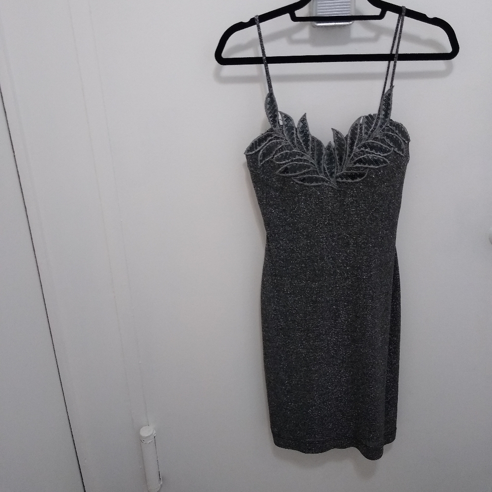 Bernshaw metallic strappy dress
